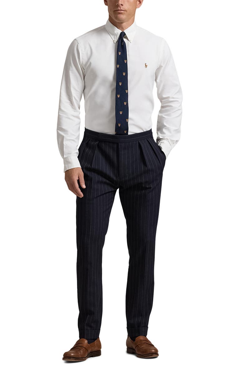 Polo Ralph Lauren Classic Fit Performance Oxford Button-Down Shirt, Alternate, color, White