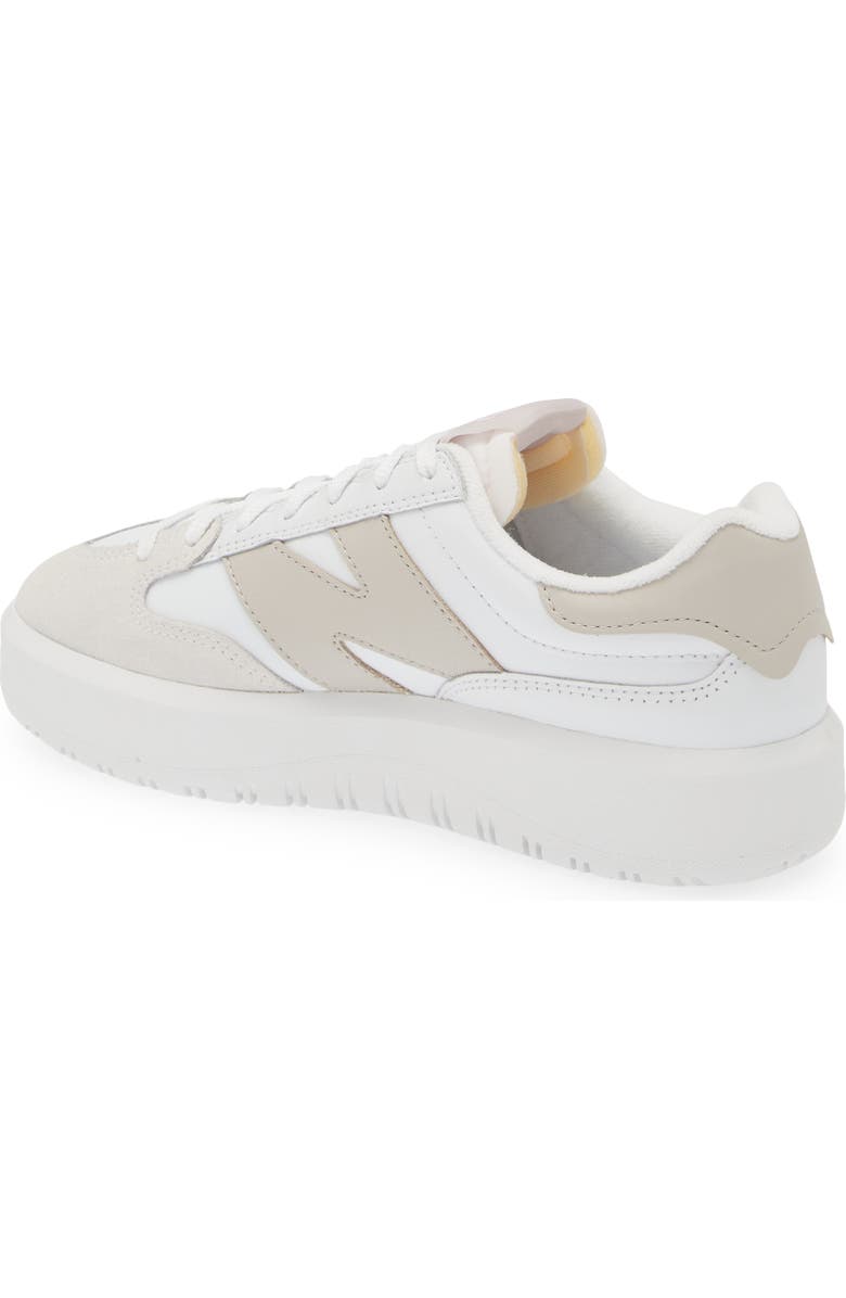 New Balance Gender Inclusive CT302 Tennis Sneaker, Alternate, color, White/ Rosewood