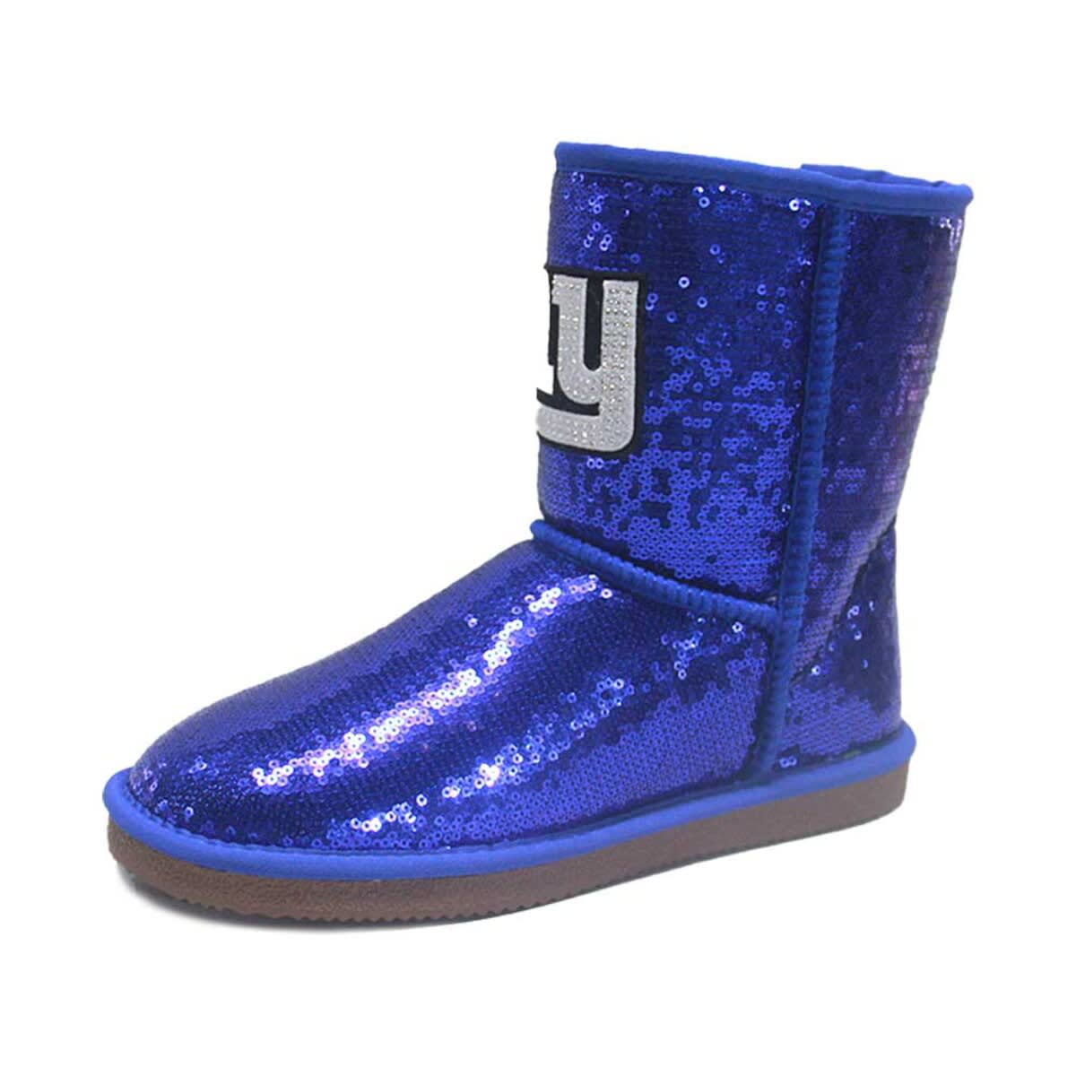 CUCE Women's Cuce New York Giants Sequin Boots, Alternate, color, 