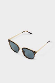 Katie Loxton Provence Soft Square Sunglasses in Tortoiseshell