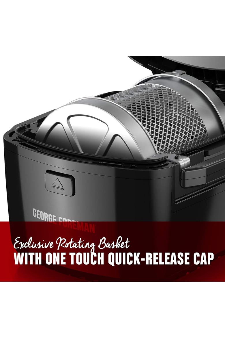 Twist N Crisp Air Fryer with Backing Rack, Alternate, color, Black
