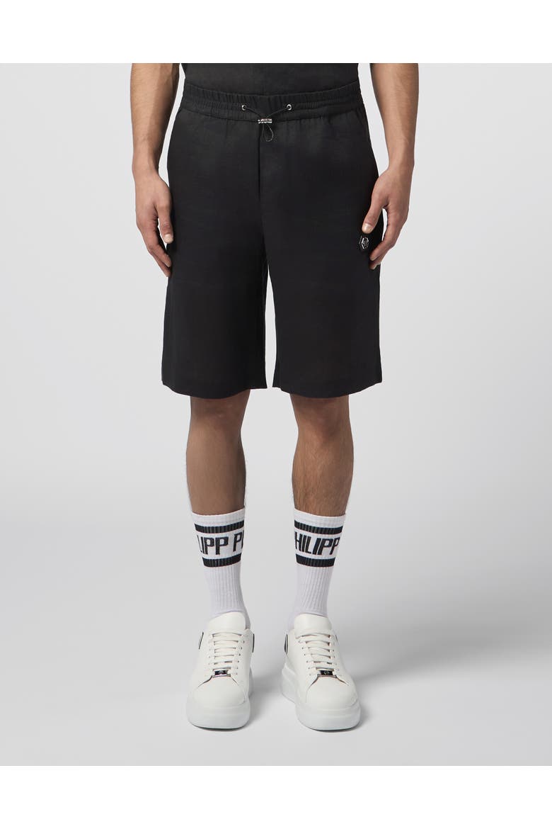 Bowling Shorts Basic Men, Main, color, black