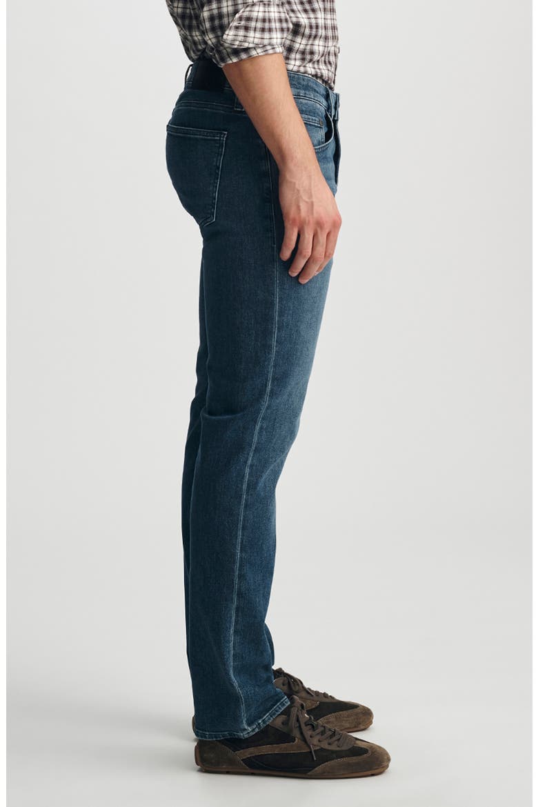 Marcus Slim Straight Leg Jeans, Alternate, color, MID FEATHER