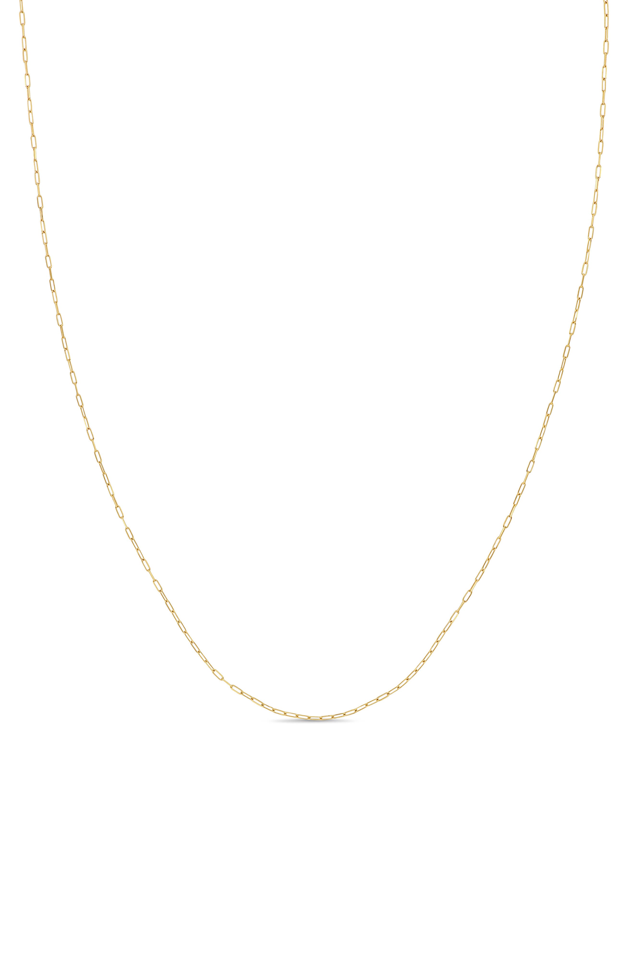 Bony Levy 14K Paper Clip Chain Necklace