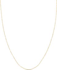 Bony Levy 14K Paper Clip Chain Necklace