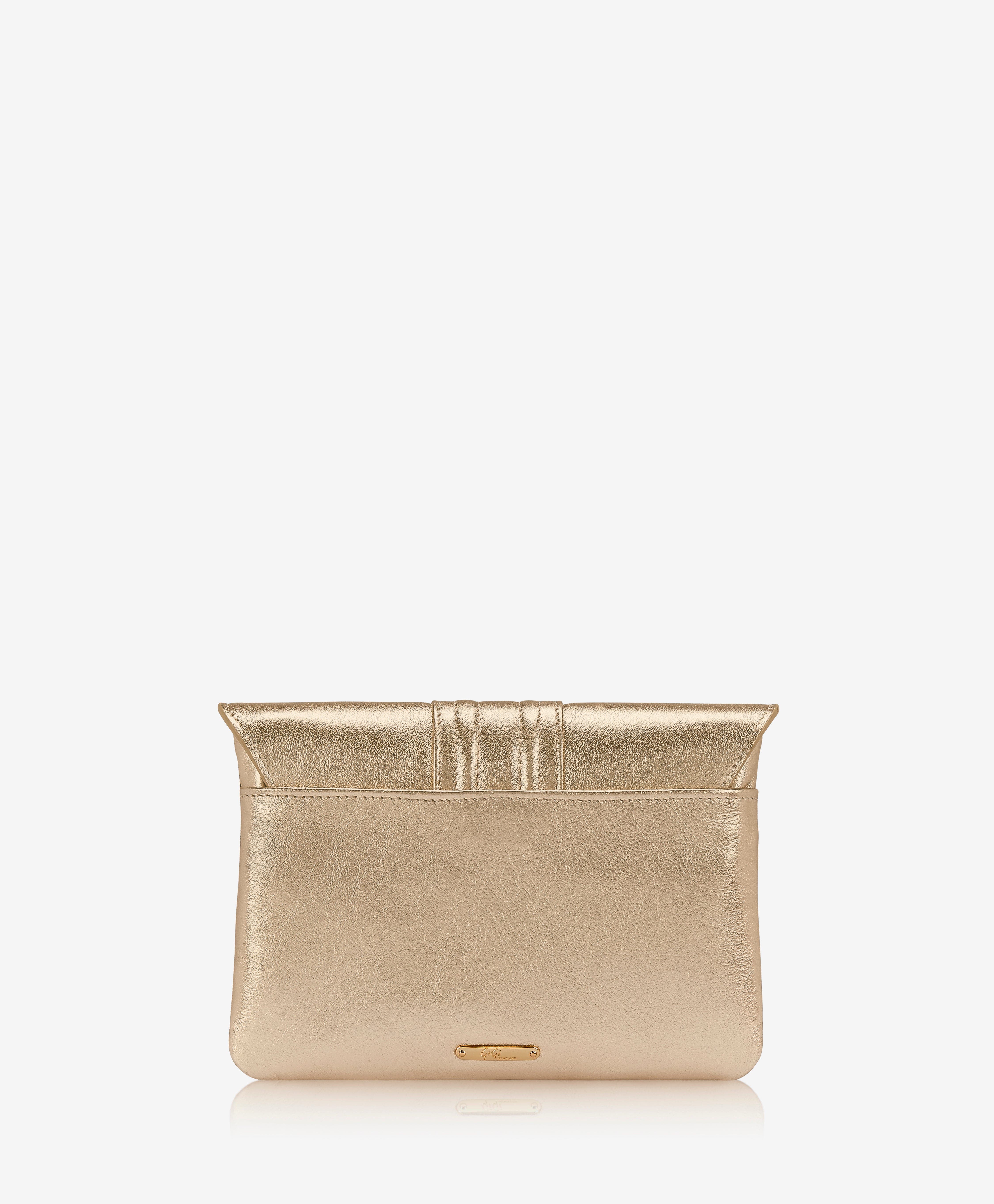 GiGi New York AVA CLUTCH, Alternate, color, Gold