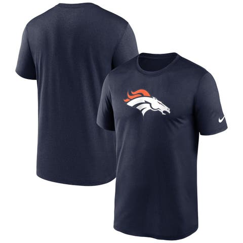 Men's Nike  Navy Denver Broncos Legend Logo Performance T-Shirt
