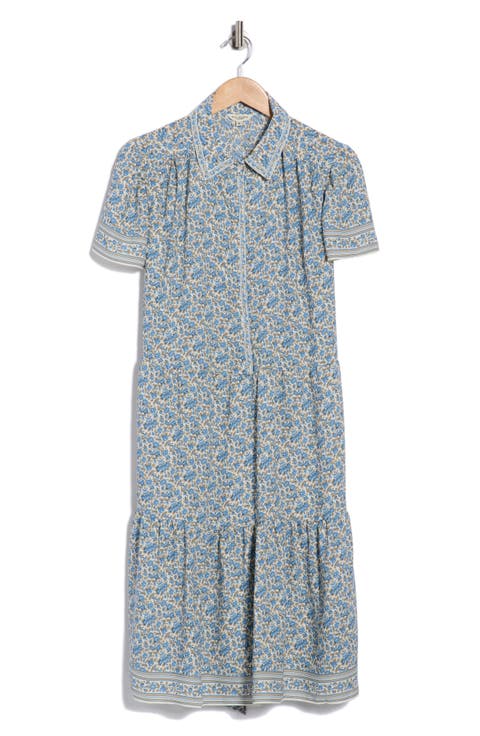 Short Sleeve Midi Dress (Plus)