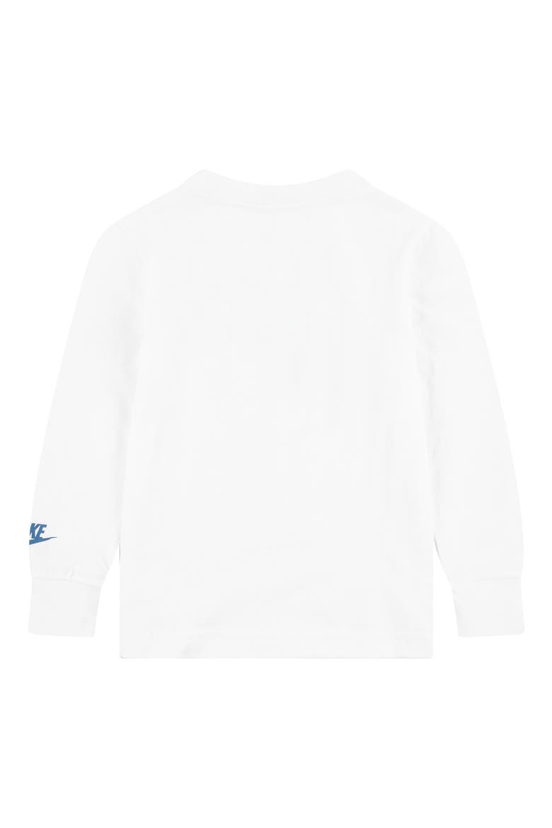 Kids' Just Do It Long Sleeve Graphic T-Shirt, Alternate, color, WHITE