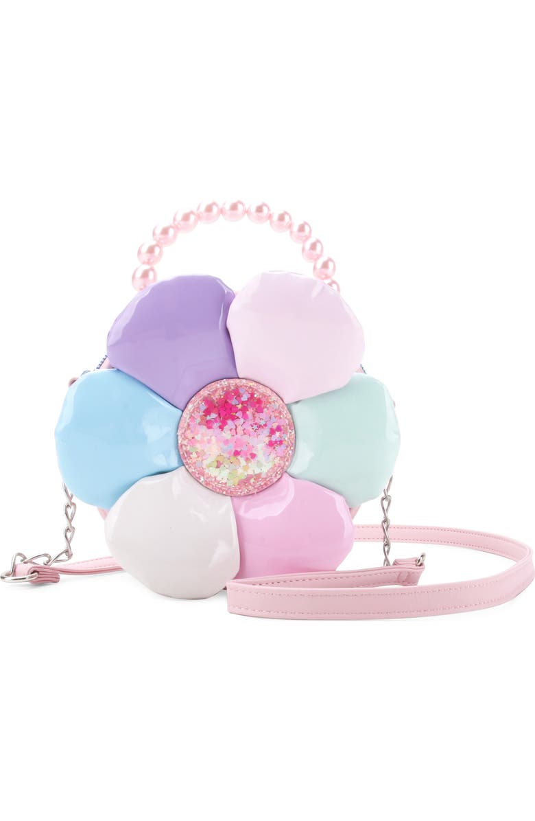 OMG Accessories Kids' Daisy Crossbody Bag, Main, color,