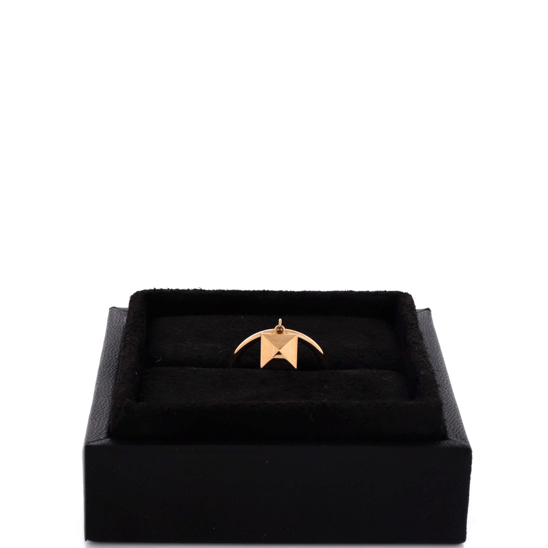 Clou d'H Charm Ring 18K Rose Gold Small, Alternate, color, Metallic Gold