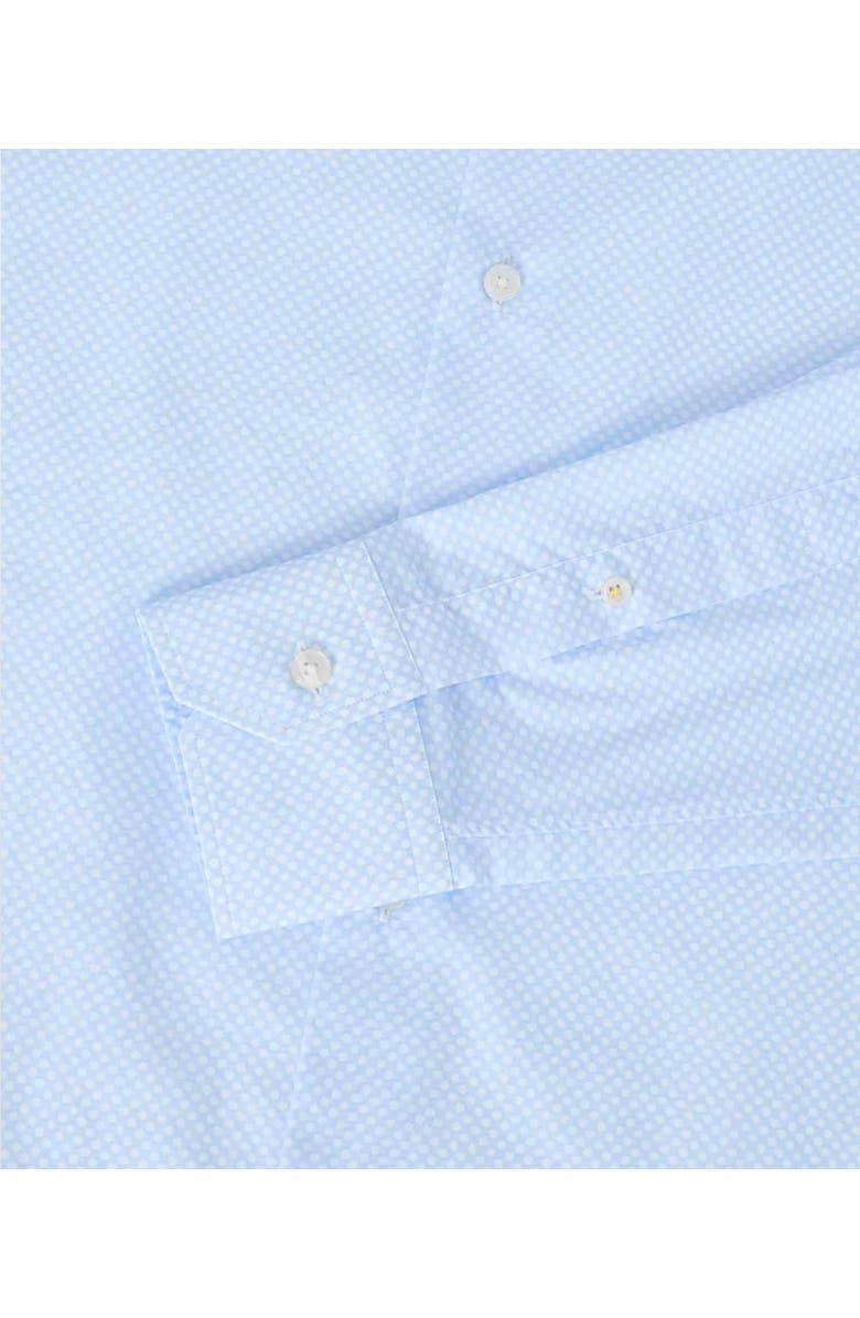 Robert Talbott Reynolds Contemporary Circle Print Shirt, Alternate, color, Light Blue