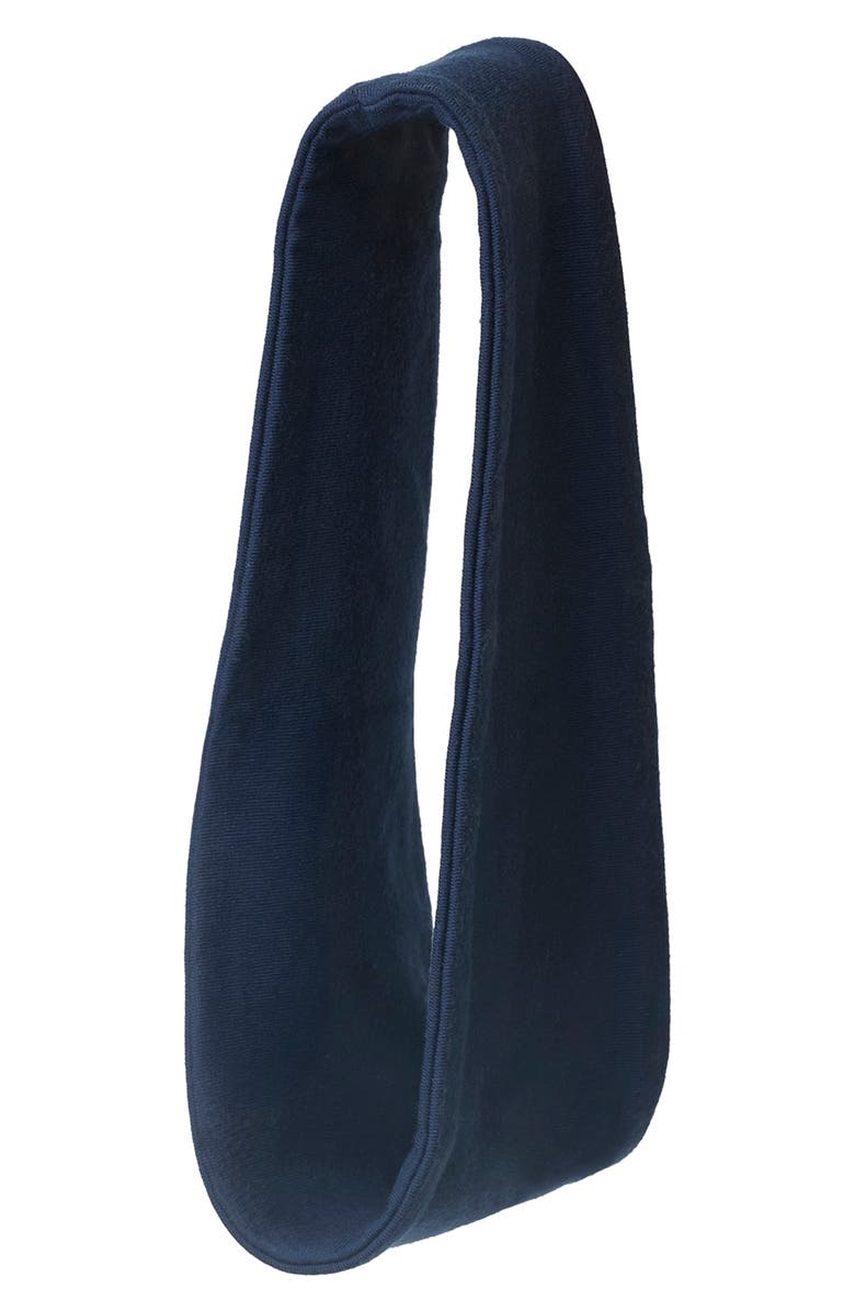 Naked Wardrobe Butter Knit Headband, Alternate, color, Navy Blue