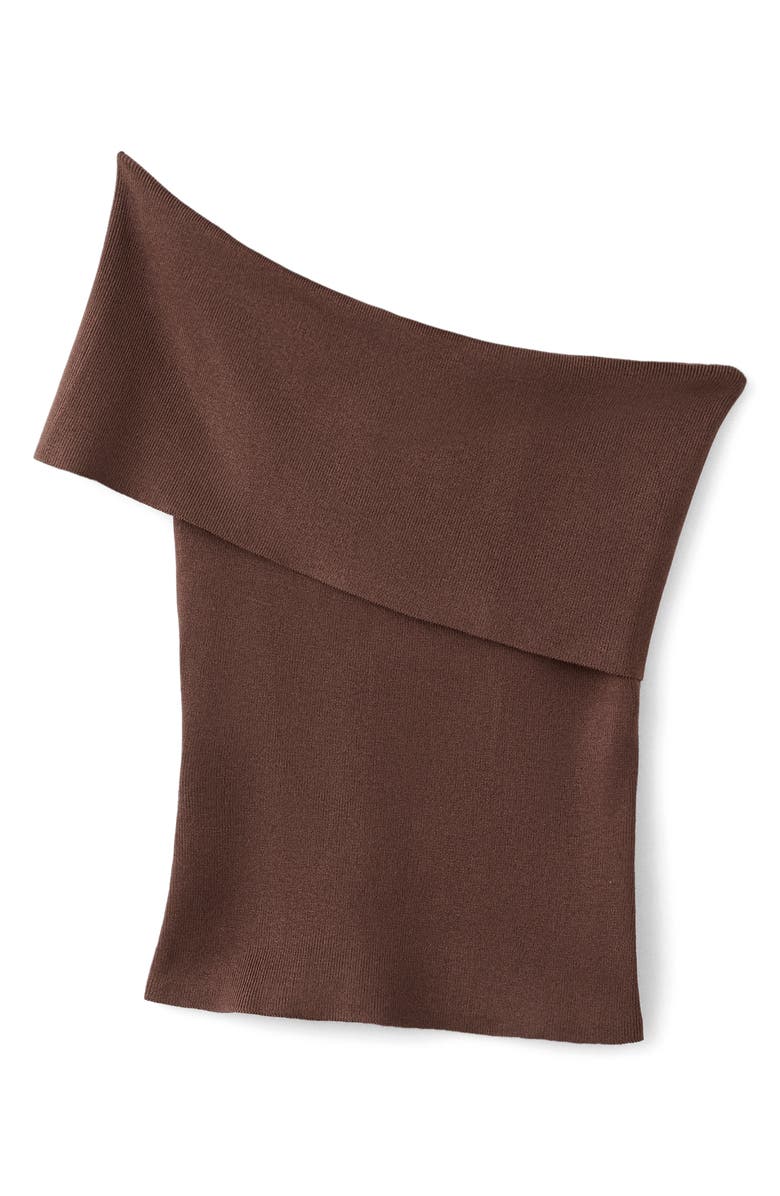 MANGO Off the Shoulder Rib Top, Alternate, color, 