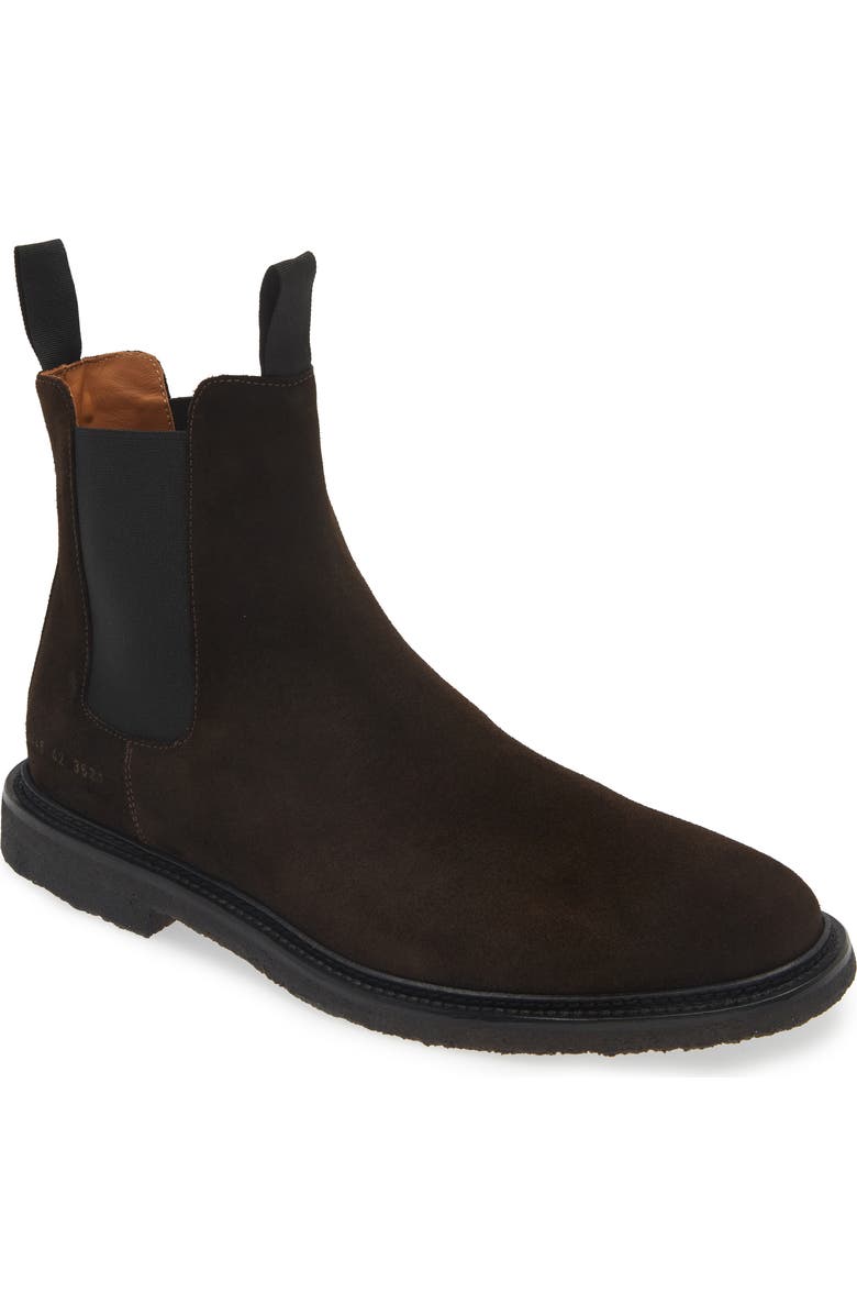 Common Projects Chelsea Boot, Main, color, Brown