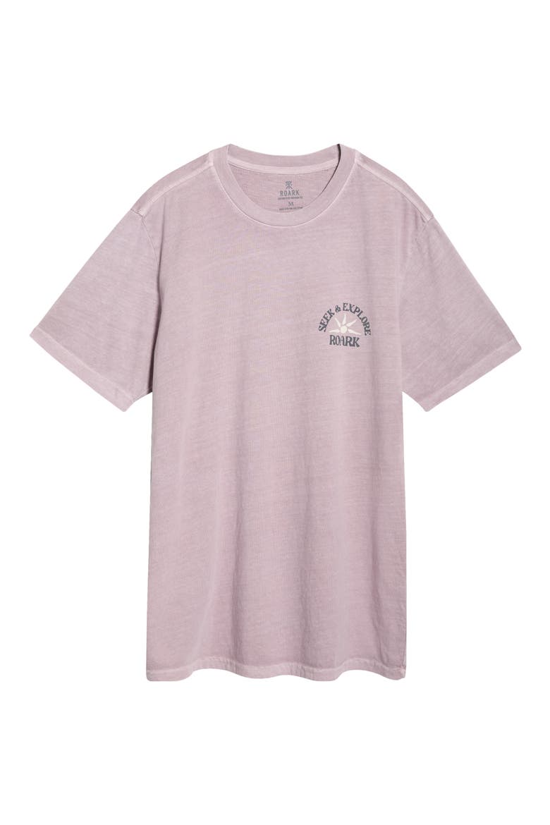 Seek & Explore Cotton Graphic T-Shirt, Alternate, color, DUSTY LILAC