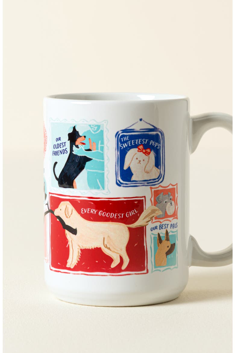Dog Lover Interactive QR Mug, Main, color, Multi