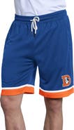 STARTER Men's Starter  Royal Denver Broncos Throwback Power Play Mesh Shorts