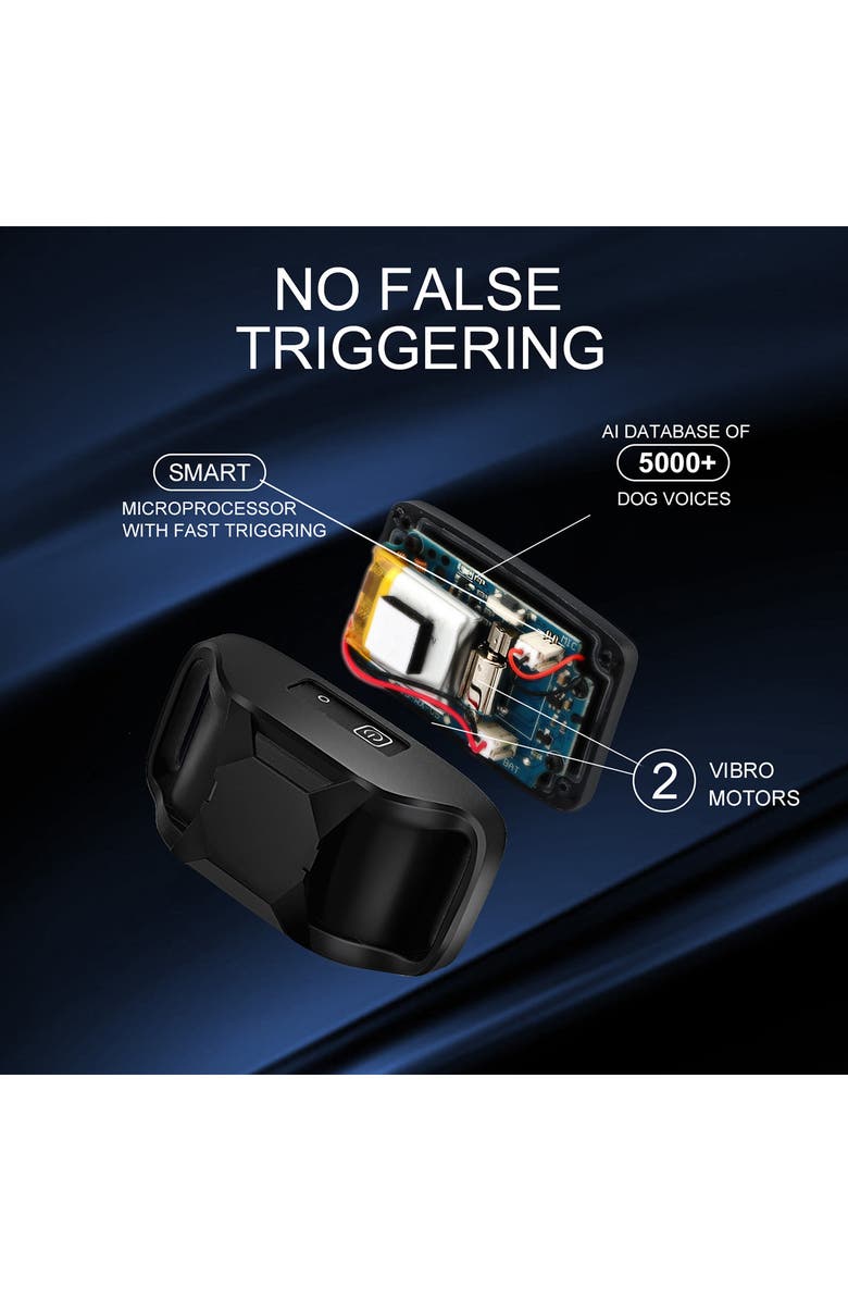 PET LIFE Ranger 1-to-2 Dog 650-Yard Range 16-Level Vibration and Sound Training Dog Collar, Alternate, color, Blue