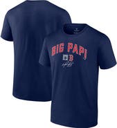 FANATICS Men's Fanatics Branded David Ortiz Navy Boston Red Sox Big Papi Graphic T-Shirt