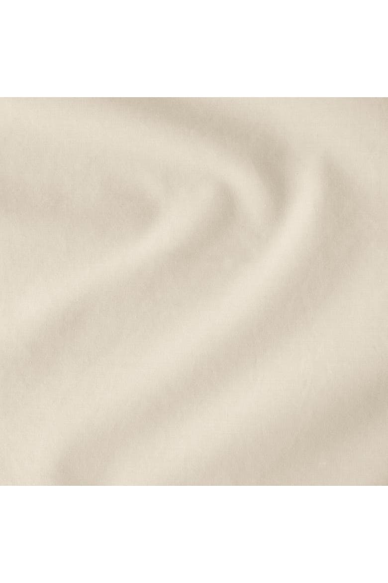 100% Organic Cotton Percale Cooling Fitted Sheet, Alternate, color, Sand