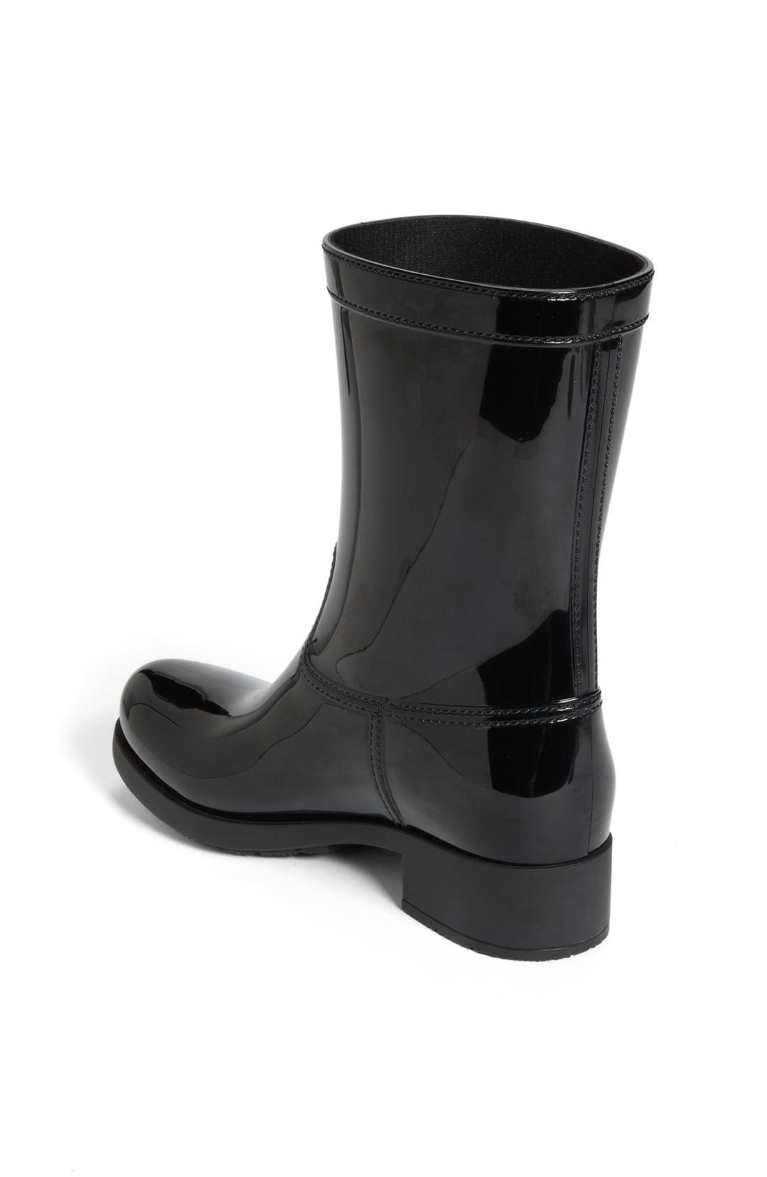 Prada Rubber Rain Boot, Alternate, color, 