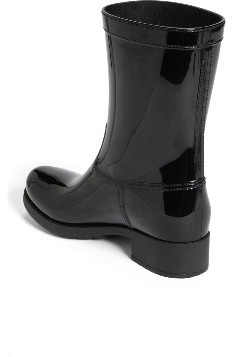 Prada Rubber Rain Boot, Alternate, color,