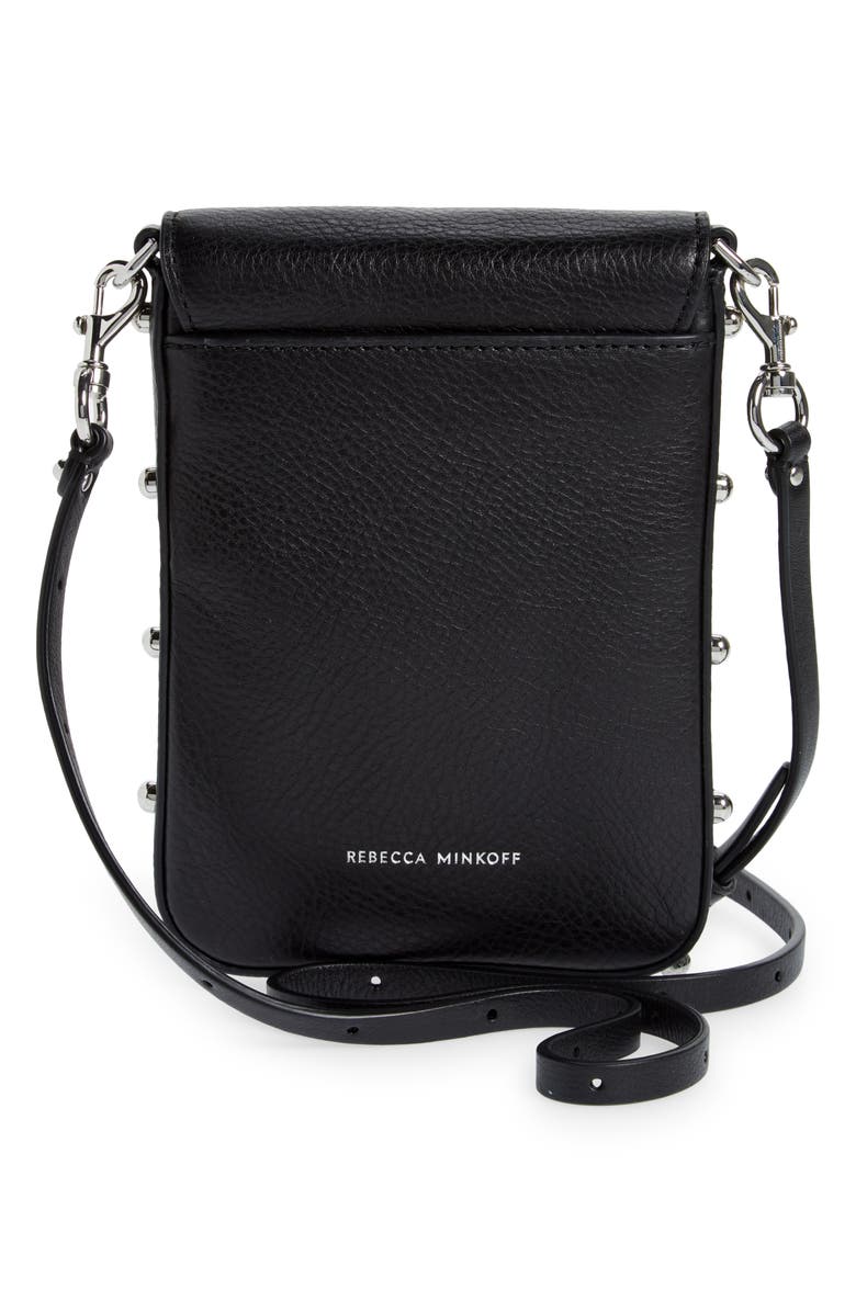 Rebecca Minkoff Envelope Leather Phone Crossbody Bag, Alternate, color, 