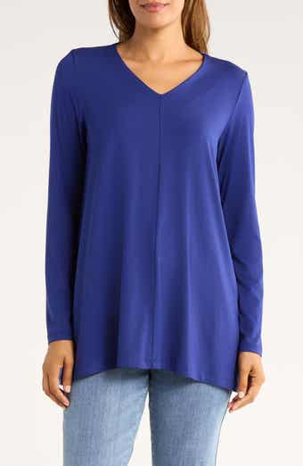 Eileen Fisher V-Neck Long Sleeve Tunic
