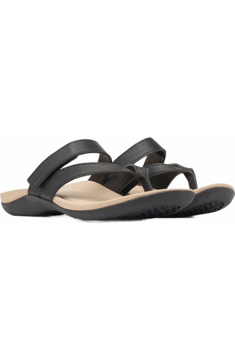 ABEO Oasis Thong Sandal, Alternate, color, Black Majestic - Metatarsal