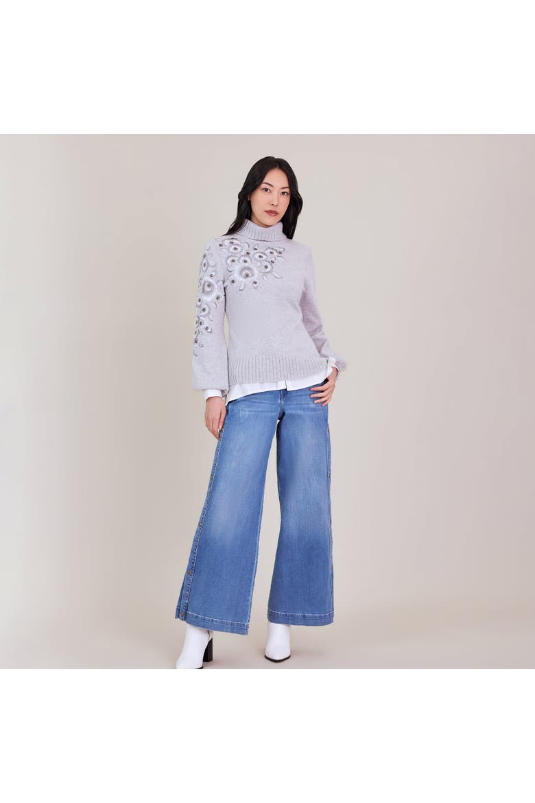 Aubade Sweater, Alternate, color, Grey