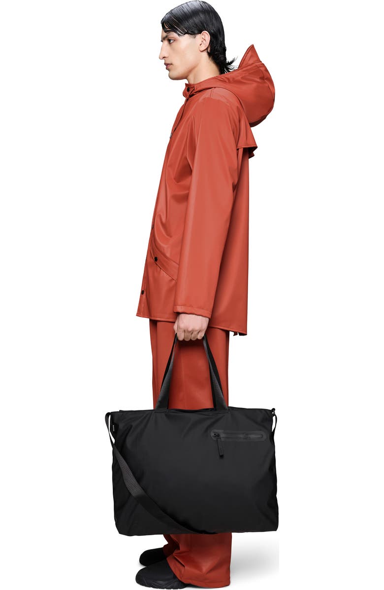 Rains Dash Messenger Tote Bag, Alternate, color, Black