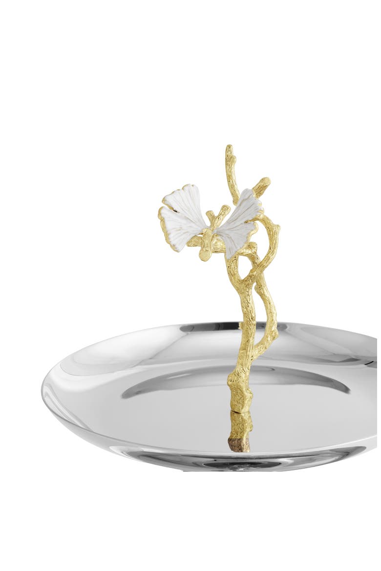 Butterfly Ginkgo Two-Tier Etagere, Main, color, NO COLOR