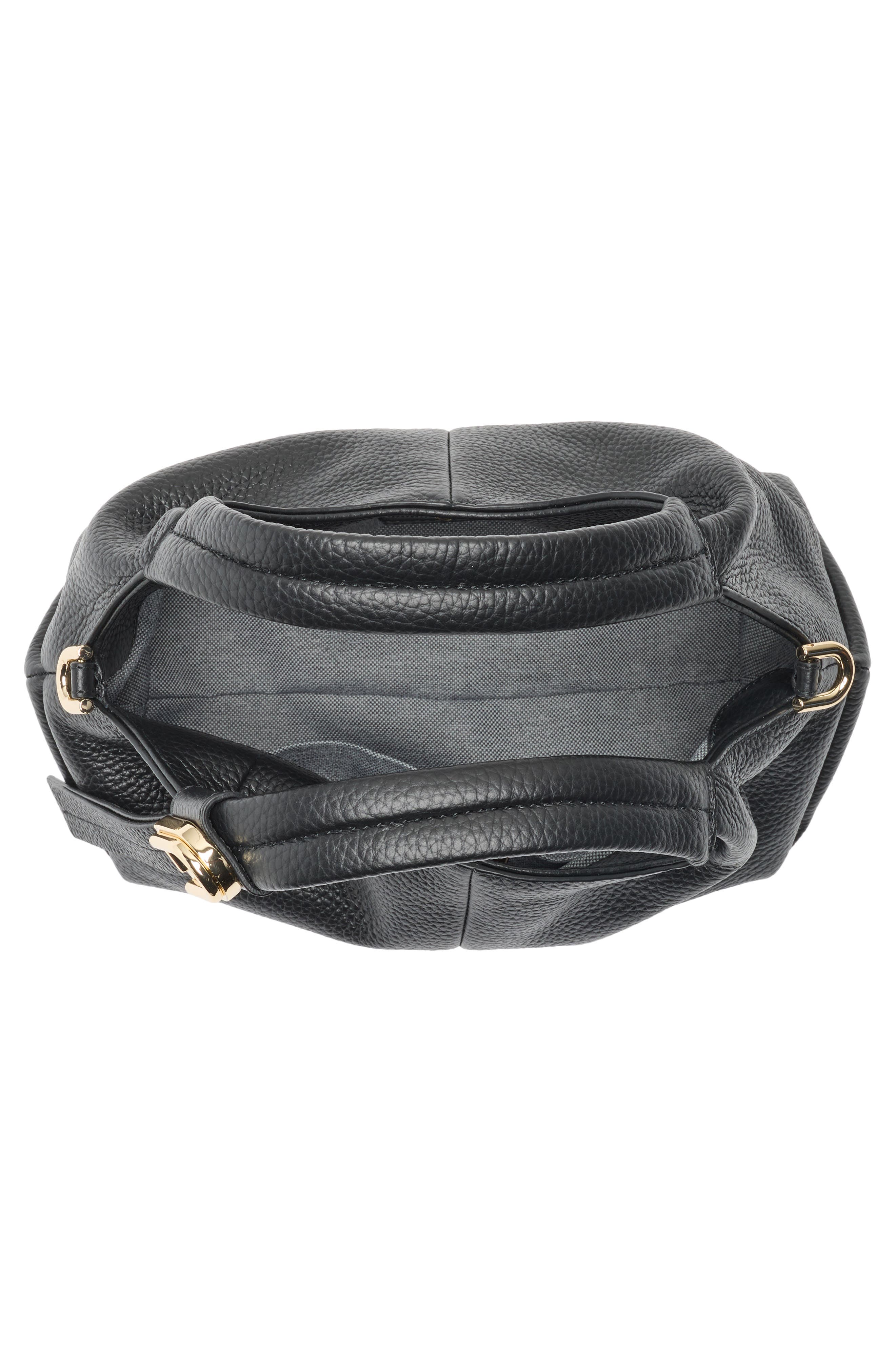 Furla Planeta Hobo Shoulder Bag, Alternate, color, Nero