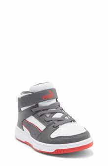 PUMA Kids' Rebound Mid Sneaker