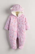 Nordstrom Hooded Quilted Fleece Lined Bunting