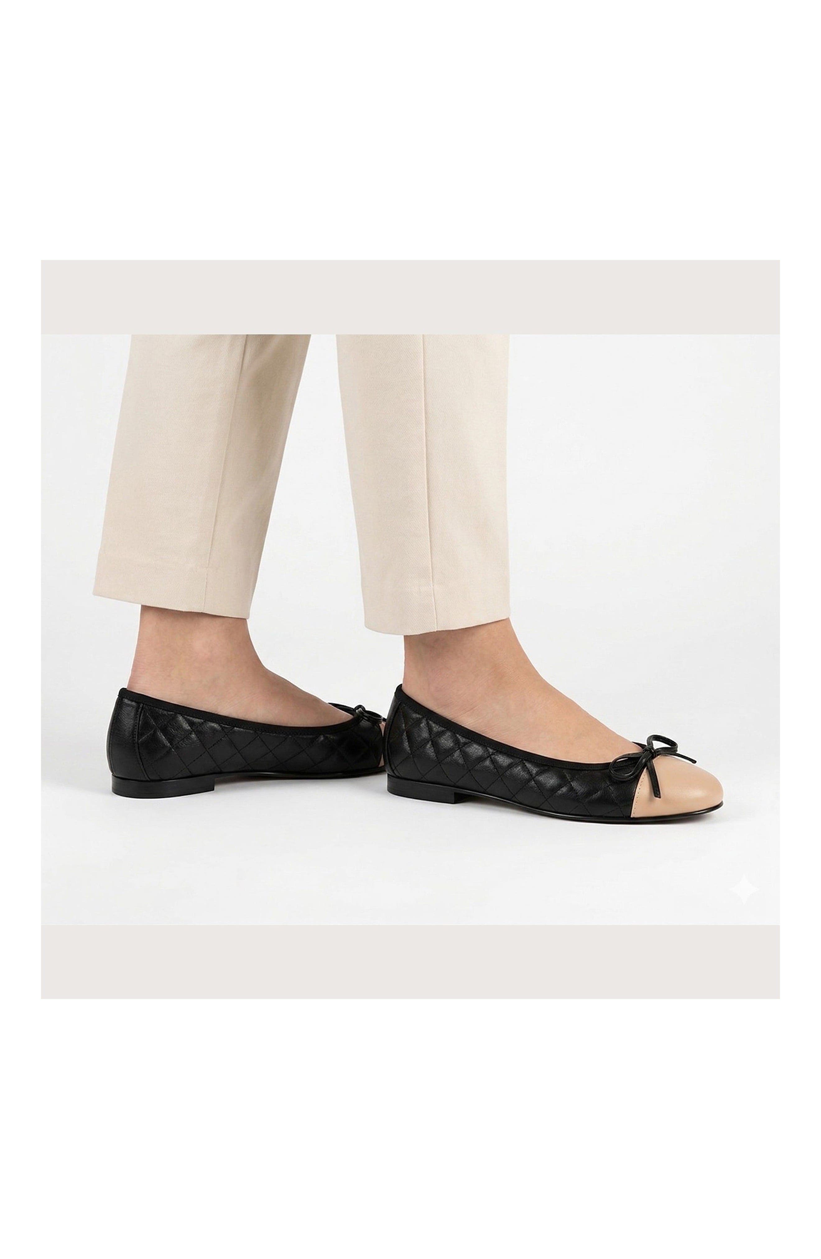 Margot Ballet Flat, Alternate, color, Black