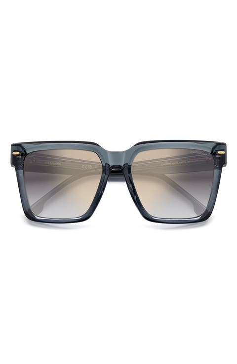 56mm Gradient Square Sunglasses