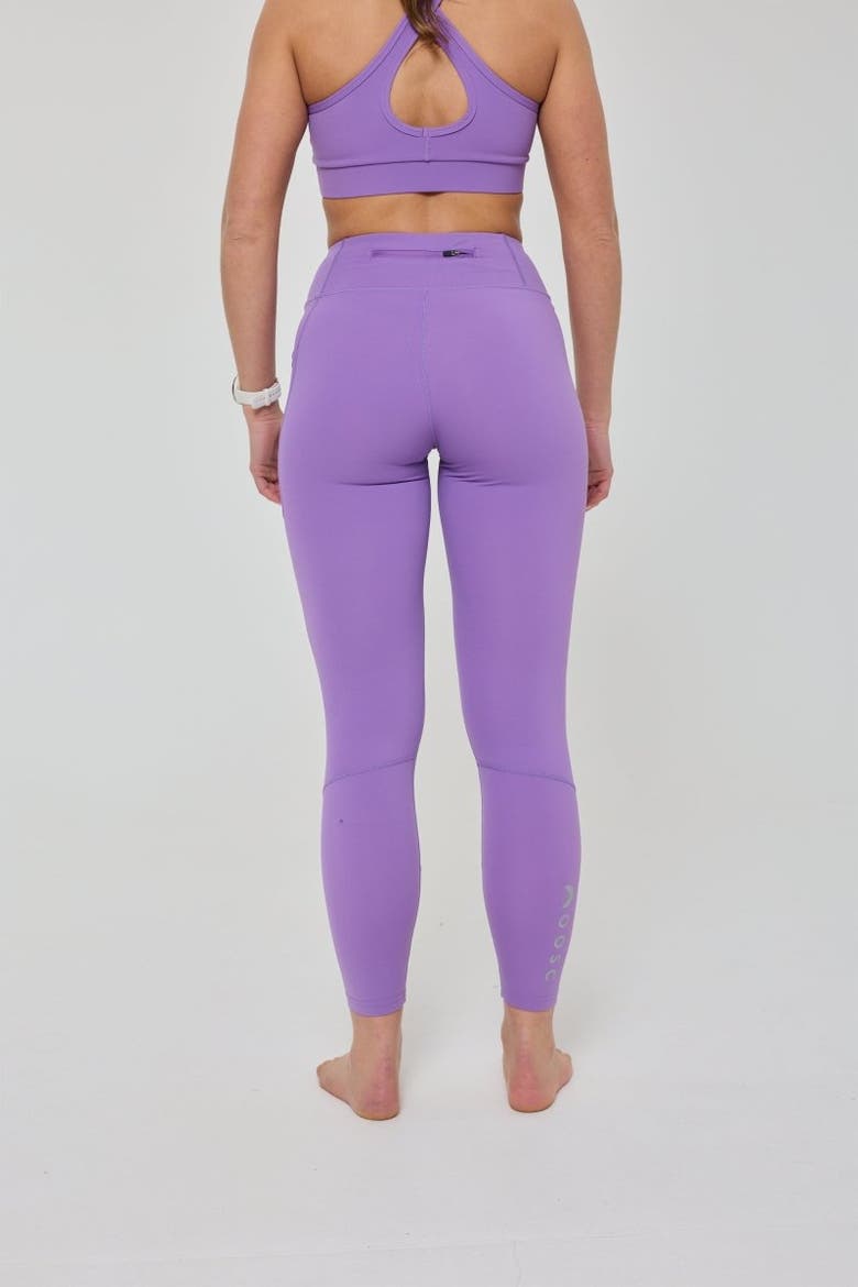 Infinite High Waisted Leggings - Purple, Alternate, color, Purple