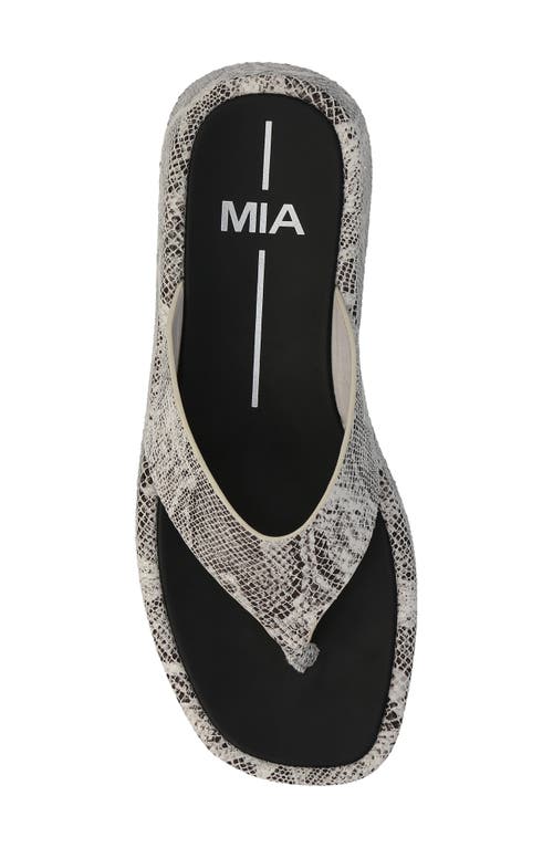 Shop Mia Pamelia Wedge Sandal