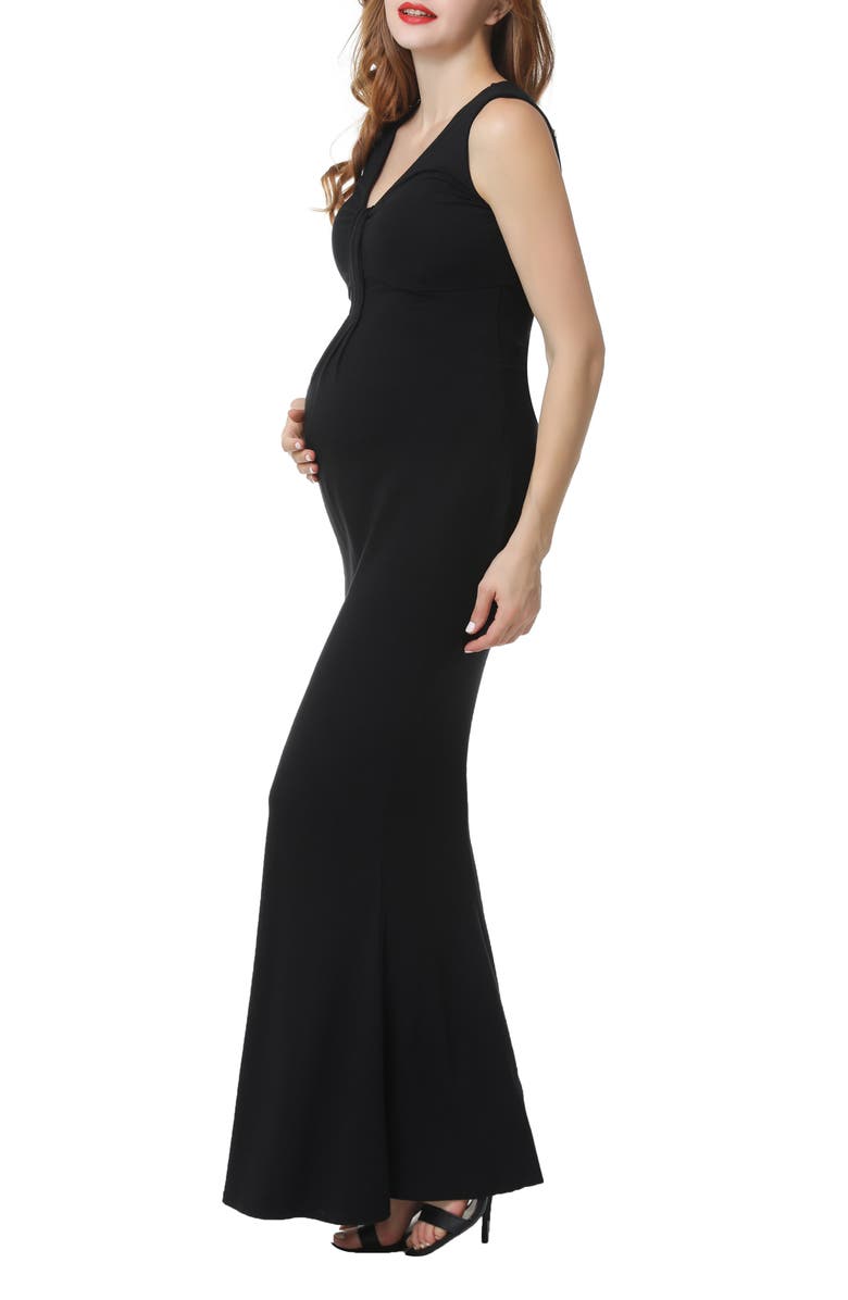 Kimi and Kai Edrei Maternity Mermaid Gown, Alternate, color,