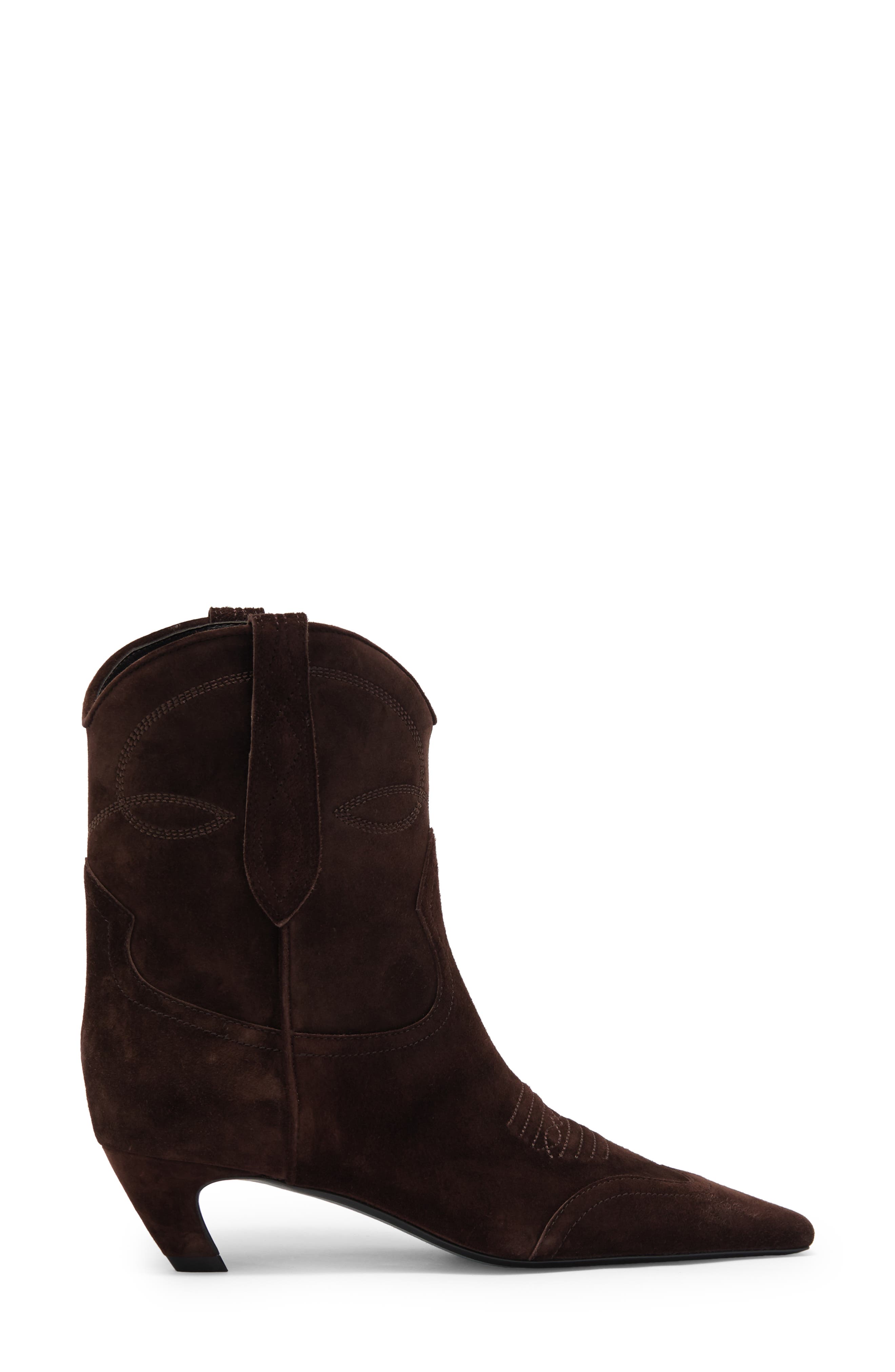 Dallas Short Western Boot, Alternate, color, COFFEE