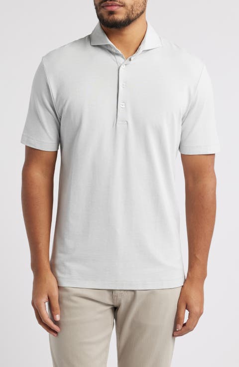 Idris Top Shelf Heathered Polo