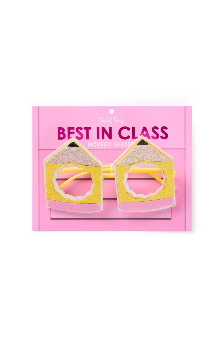 1st in Class Pencil Novelty Glasses, Alternate, color, Multicolor