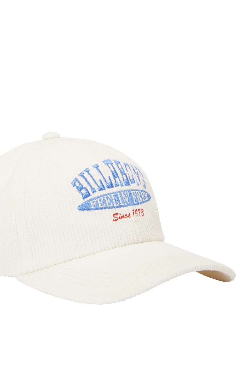 Billabong Embroidered Logo Baseball Cap, Alternate, color, Salt Crystal Blue