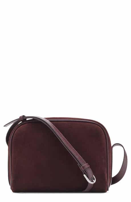 MANGO Suede Shoulder Bag