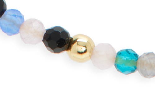 Panacea Multistone Beaded & Genuine Pearl Necklace
