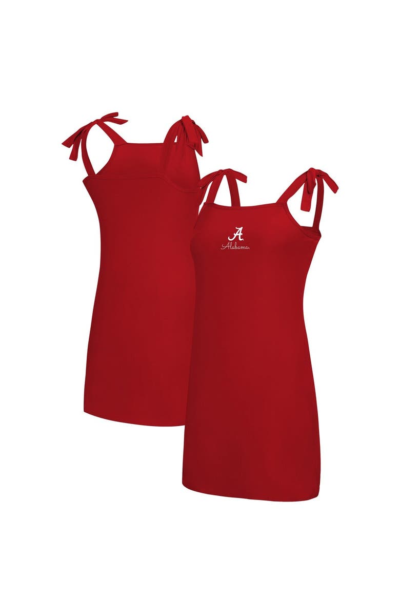 CONCEPTS SPORT Women
s Concepts Sport  Crimson Alabama Crimson Tide Tie-Shoulder Nightdress, Main, color, Crimson