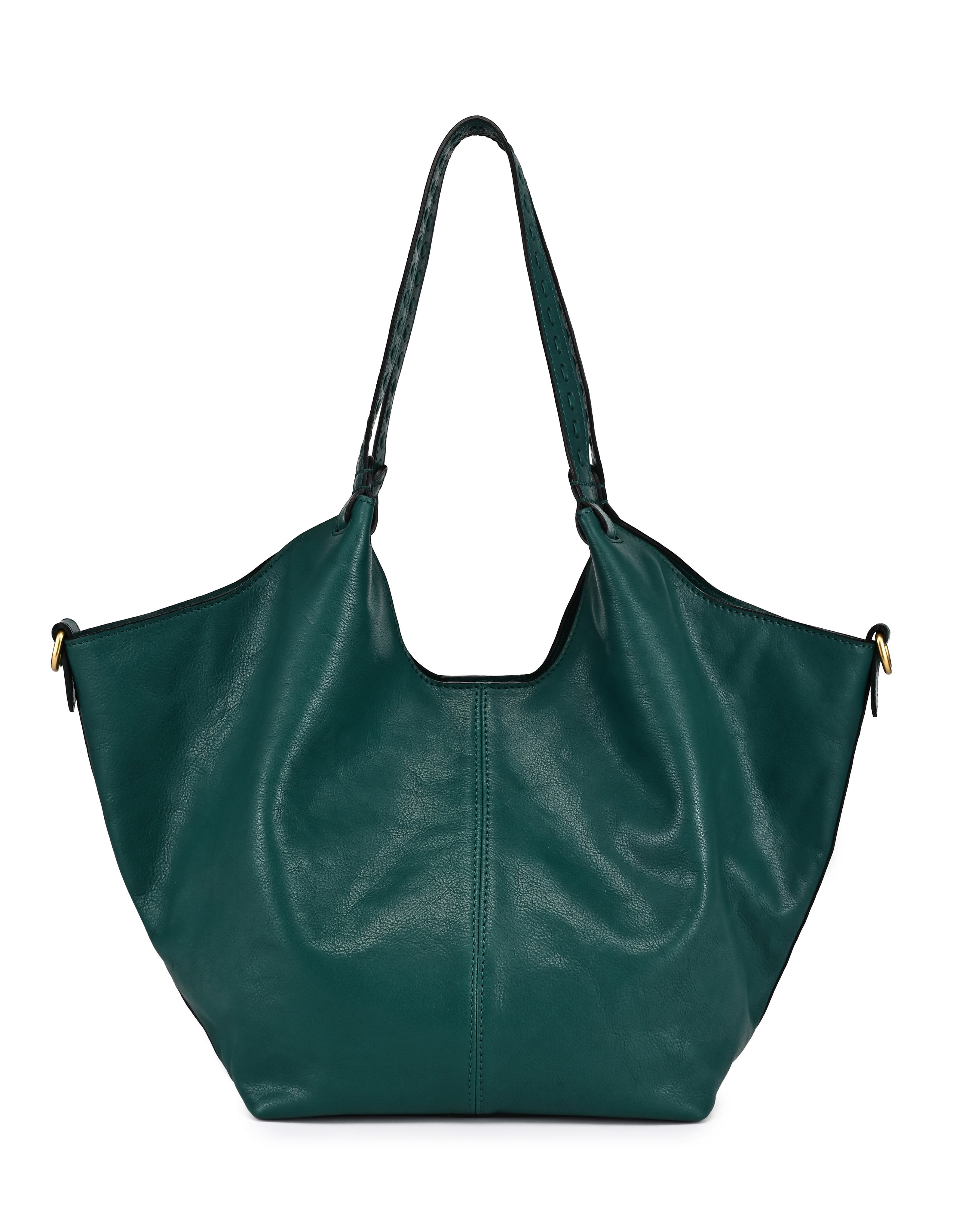 Magnolia Genuine Leather Handwoven Convertible Tote, Alternate, color, Teal