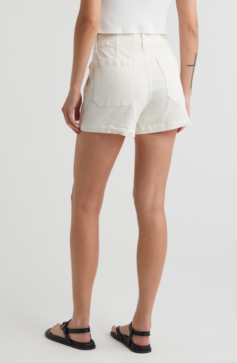 AG Analeigh Patch Pocket Denim Shorts, Alternate, color, 